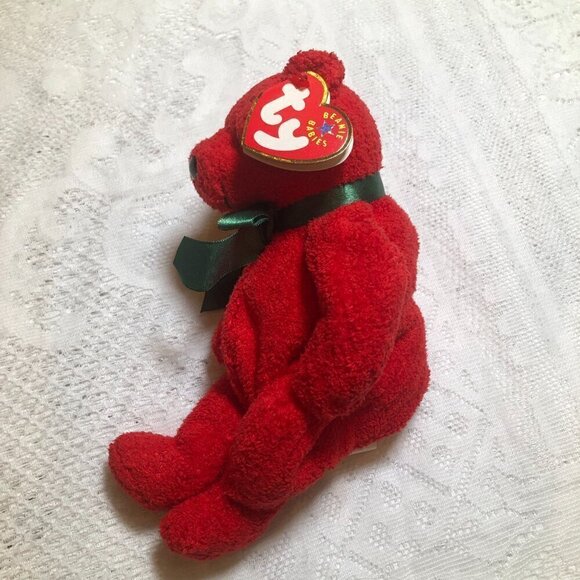 Ty Beanie Babies Mistletoe the Bear Vintage 2000 - Picture 4 of 7